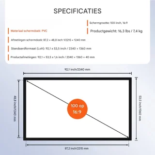 Merknaam Beamer Scherm - Projectorscherm