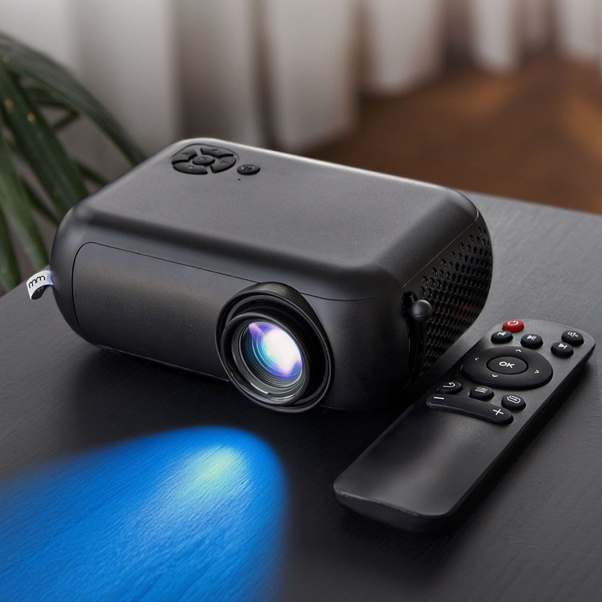 MikaMax Smart Mini Projector Mini Beamer