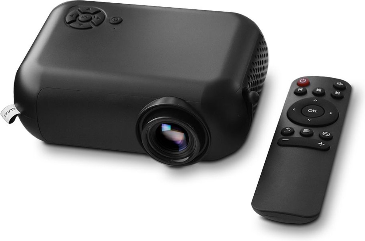MikaMax Smart Mini Projector Mini Beamer
