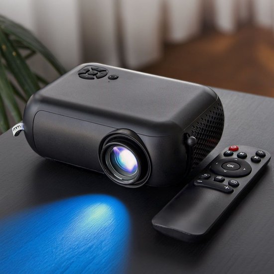 MikaMax Smart Mini Projector Mini Beamer