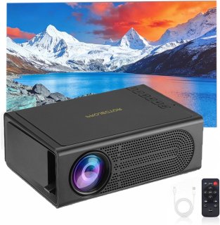 De Mini 1080P-projector - Zwart in één oogopslag