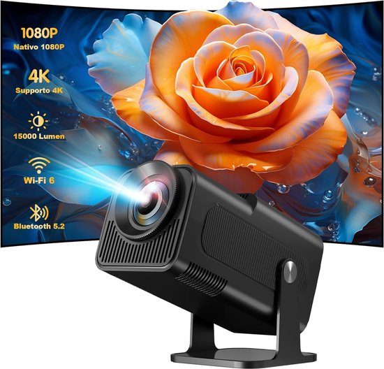 Mini 4K Thuisbioscoop Projector Android 11.0