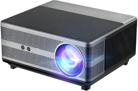 Mini Beamer 1080P 4K Full HD Projector Zwart