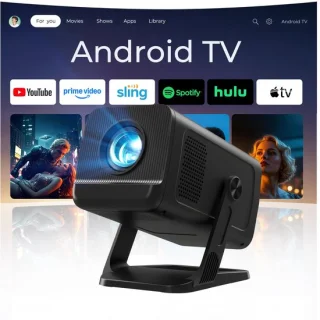 Mini beamer 1080p wifi 6 bluetooth 5.4 android 14