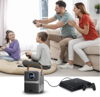 Mini Beamer 2024 Model WiFi Bluetooth Projector