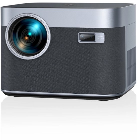 Mini Beamer 4K Digitale Projector Bluetooth WiFi 6 Android 9.0 Zwart/Grijs
