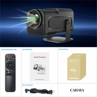 Mini Beamer 4K Draagbare Projector Android 11.0