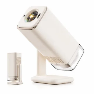 Mini beamer 4K draagbare projector wit