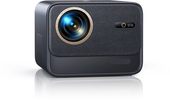 Mini Beamer 4K FHD 1080P Draagbaar Zwart EU Plug