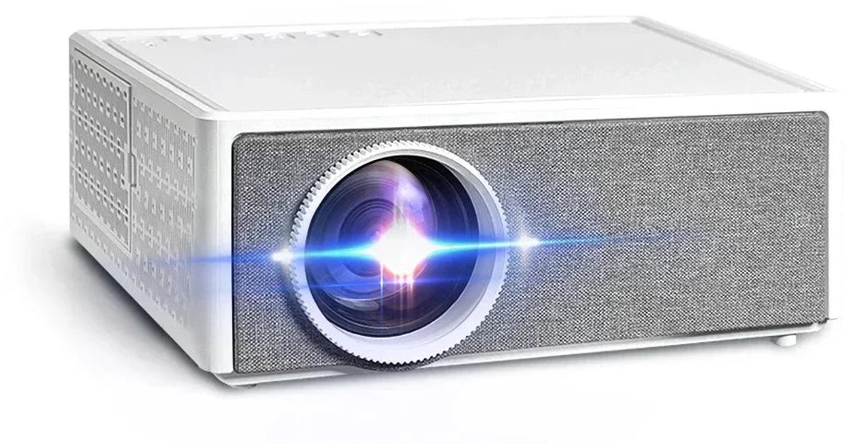 Mini Beamer 4K Full HD 1080P WiFi 28000 Lumen Wit