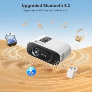 Mini Beamer 4K Home Cinema Projector