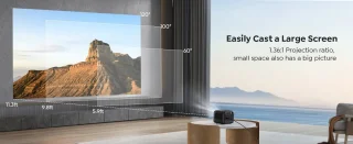 Mini Beamer 9500 - Draagbare projector