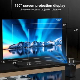 Mini Beamer Android 10 5G 10.000 Lumen 50-100 inch