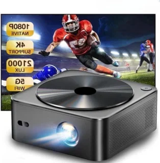 Mini beamer - Digitale projector - Draagbaar - Zwart