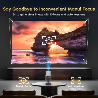 Mini Beamer - Draagbare Filmprojector