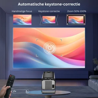 Mini Beamer - Draagbare Projector Zwart
