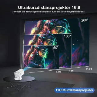 Mini Beamer Filmprojector