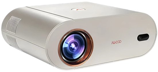 Mini Beamer Full HD 1080P WiFi 1300 Lumens Wit