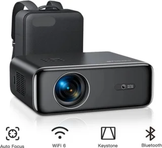 Mini beamer home theater zwart