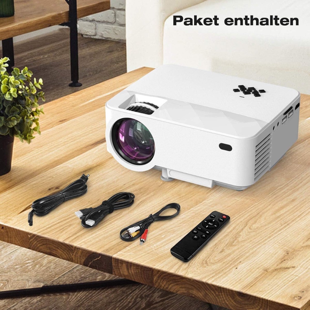 Mini Beamer LED Bluetooth Projector