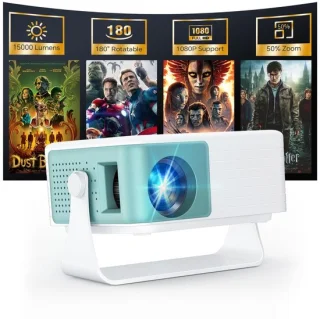 Mini Beamer – Native 720p – 1080p Ondersteuning