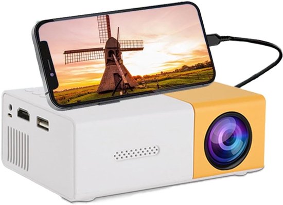 Mini Beamer Pocket HDMI Outdoor Projector 1080p