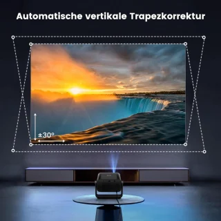 Mini Beamer Projector met Beamerscherm