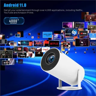 Mini Beamer Projector met Beamerscherm Indoor en Outdoor