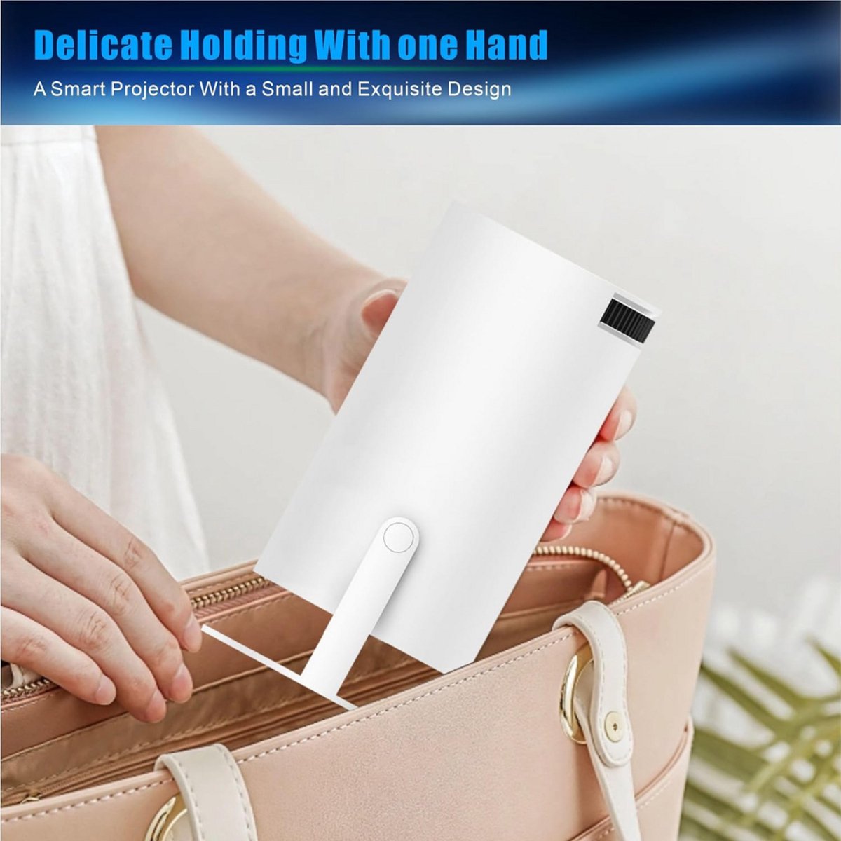 Mini Beamer Projector met Beamerscherm Indoor en Outdoor