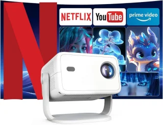 Mini Beamer Projector met Beamerscherm