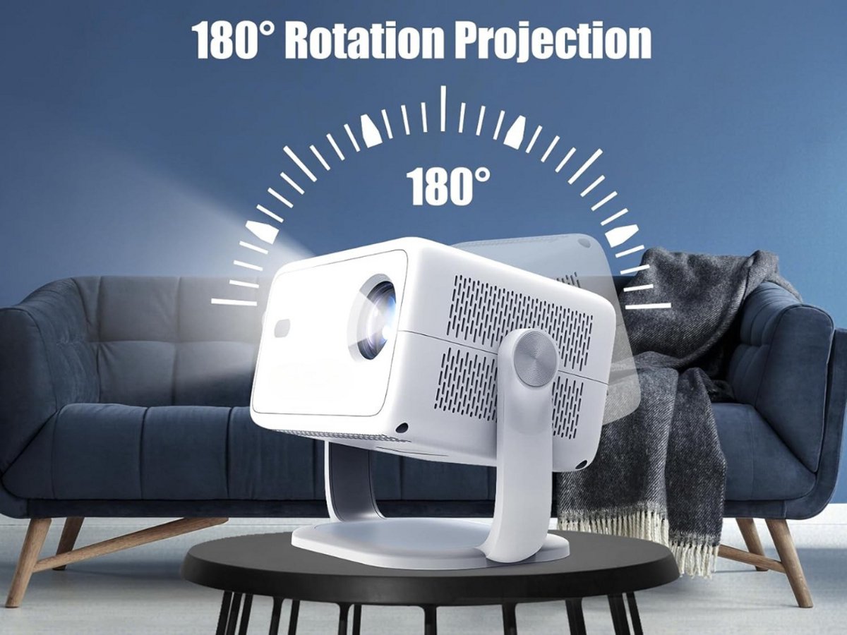 Mini Beamer Projector met Beamerscherm