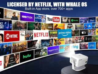 Mini Beamer Projector met Beamerscherm