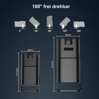 Mini Beamer Projector met Beamerscherm Outdoor & Indoor