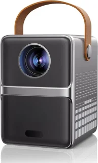 Mini Beamer Projector met Beamerscherm voor Indoor & Outdoor