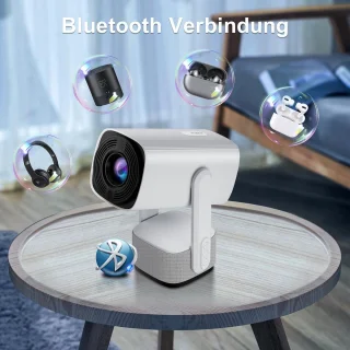 Mini Beamer Projector met Projectiescherm Indoor & Outdoor
