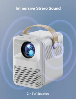 Mini Beamer Projector met Projectiescherm Outdoor & Indoor
