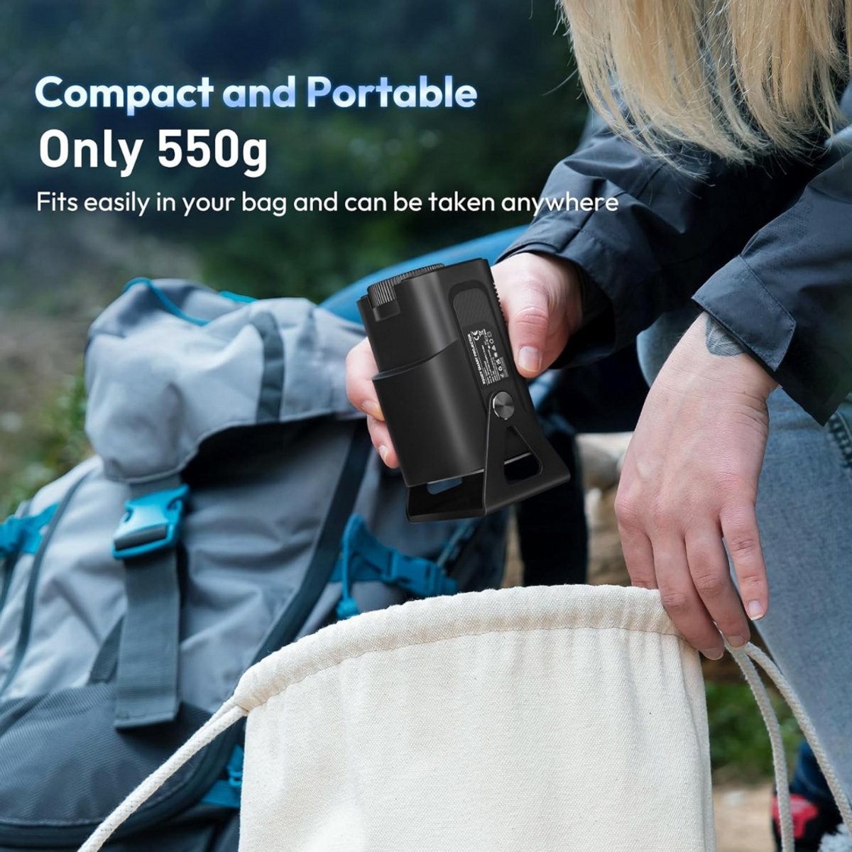 Mini Beamer Projector met Projectiescherm Outdoor & Indoor