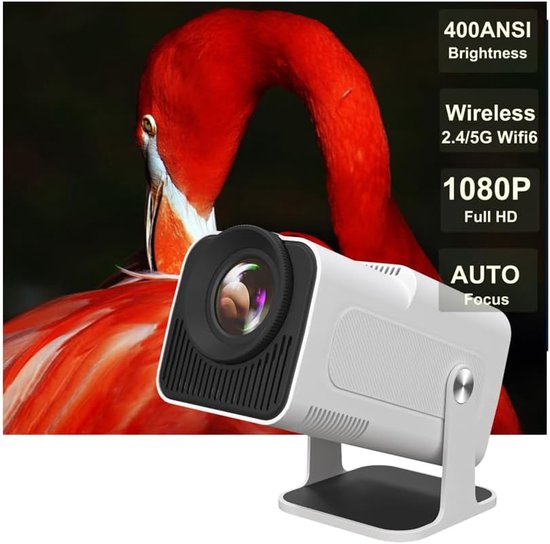Mini Beamer Projector met Screen Indoor & Outdoor