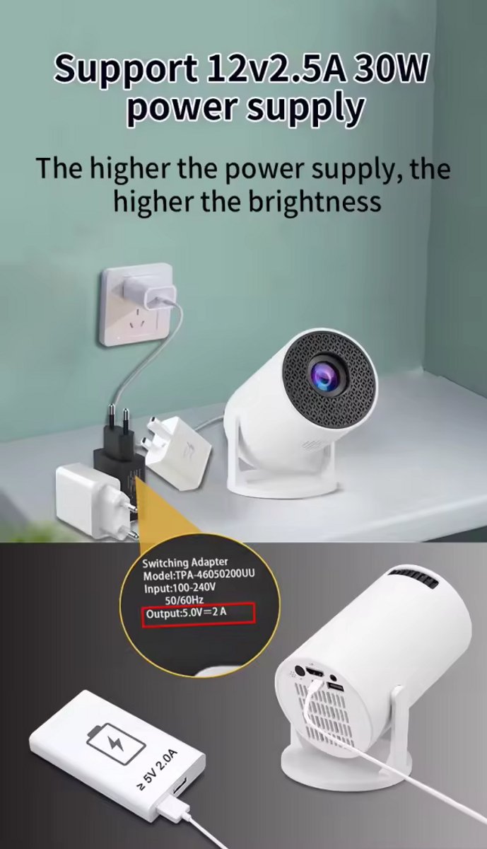 Mini Beamer Projector Outdoor & Indoor
