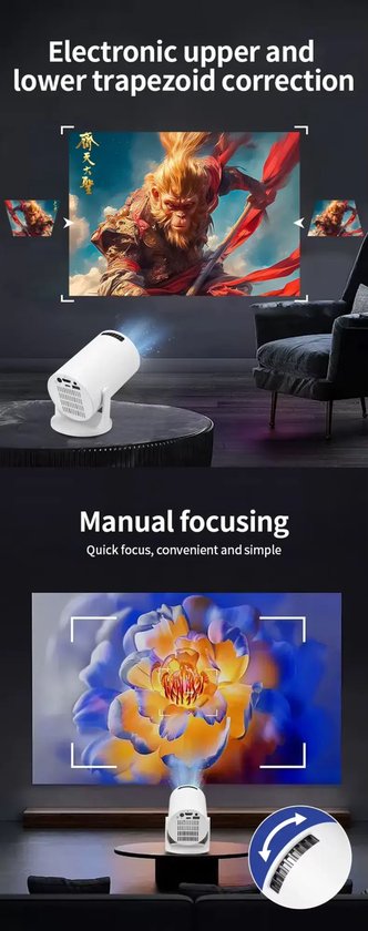 Mini Beamer Projector Outdoor & Indoor