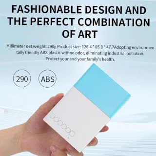 Mini Beamer Projector Wit / Blauw