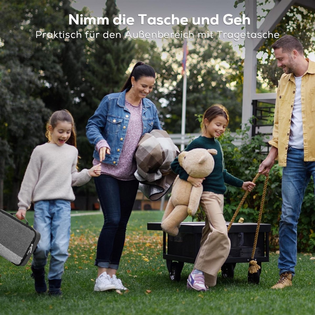 Mini Beamer Set met Projector en Projectiescherm