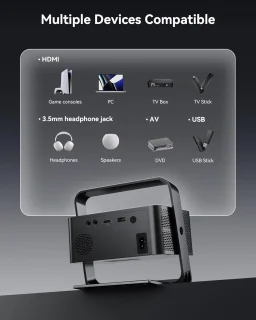 Mini Beamer Smart Projector
