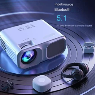 Mini Beamer Smartphone met Wifi en Bluetooth