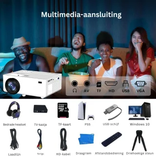 Mini Beamer Smartphone Projector