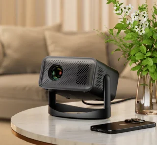 Mini Beamer V18 Projector - Zwart