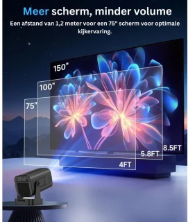 Mini Beamer Wifi Bluetooth Projector