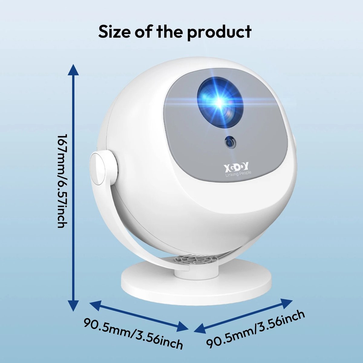 Mini Beamer Wifi Bluetooth Projector