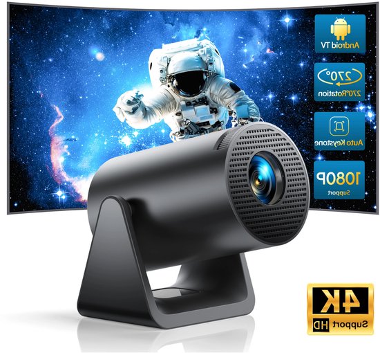 Mini Beamer Wifi Bluetooth Projector