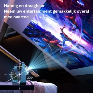 Mini Beamer Wifi Bluetooth Projector